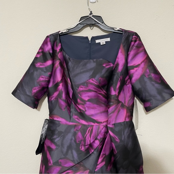 NWT Kay Unger Tallulah Tea Length Dress - Picture 8 of 13